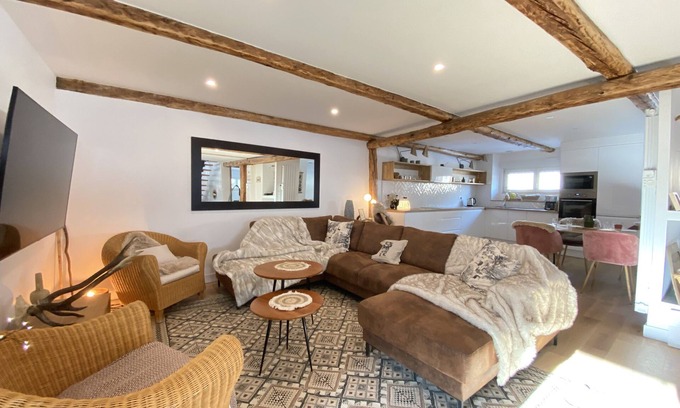 Aiguilles Apartamento | Superb Duplex 8/10 pers 5ch 3sdb 1 balcony 150M2 cocooning in the heart of Queyras