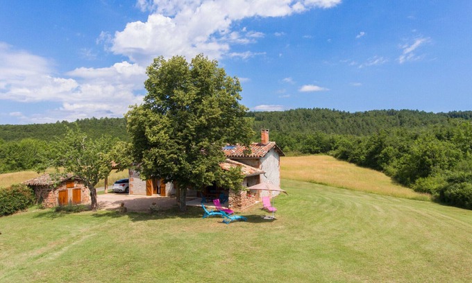 Sainte-Cecile-du-Cayrou Cabaña | Magnífica casa de piedra a las puertas del bosque