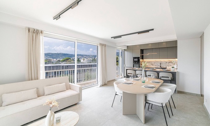Cimiez Apartamento | Superb Renovated 2-Bedroom in Nice Cimiez – Peace & Comfort