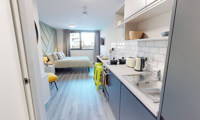 Middlesbrough Apartamento | Superb Studio Apartment, In the Heart of Middlesbrough with free secure parking