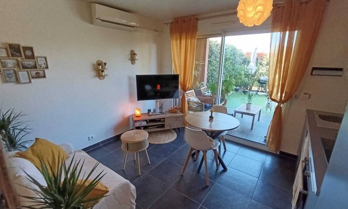 Saint Antoine Apartamento | Superb studio with pool and garden