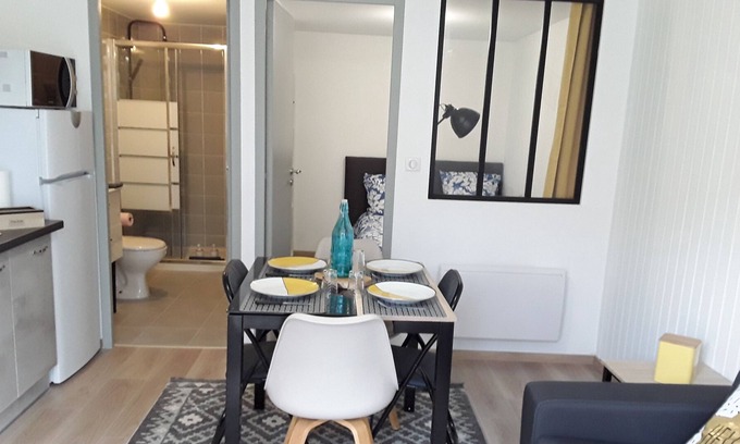 Polignac Apartamento | Excelente T2 en paz / 4 personas / 5 min de Puy-en-Velay