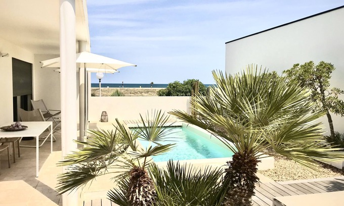 Le Barcares Casa | Magnífica villa con vistas panorámicas al mar.
