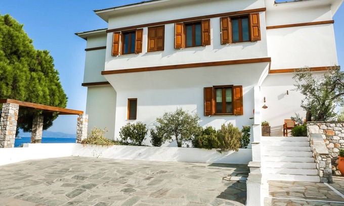 Koukounaries Villa | Magnífica villa con impresionantes vistas