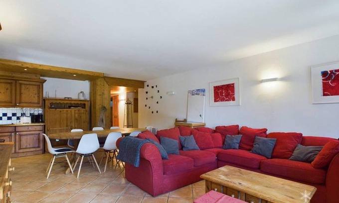 La Rosiere Apartamento | Superbe 4 pièces à Montvalezan avec terrasse SE, proche pistes et commerces, parking inclus - FR-1-398-534