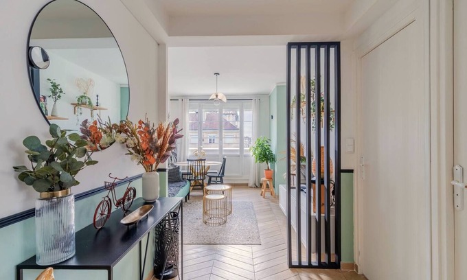 Vaugueux Apartamento | Superbe Appart Chic en Plein Centre Ville + Parking