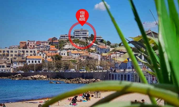 Bonneveine Apartamento | Superbe Appartement Terrasse vue mer et Montagne Proche Plage et Calanques