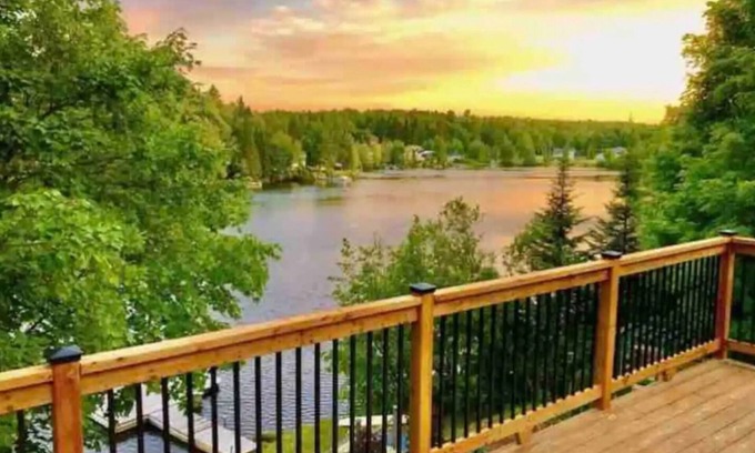 Saint-Calixte Chalet De Esquí | Superbe Chalet Familial Avec 3 Chambres 8 Personnes Citq#300813