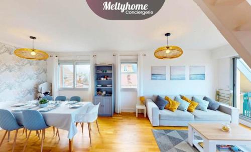Courseulles-sur-Mer Apartamento | Superbe duplex familial Parking Plage à pied