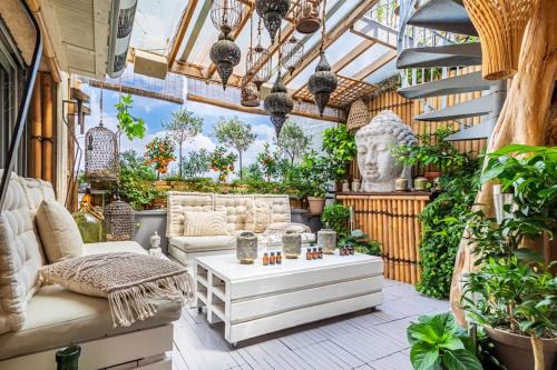 19th Arrondissement Apartamento | Superbe duplex Paris-rooftop vue panoramique