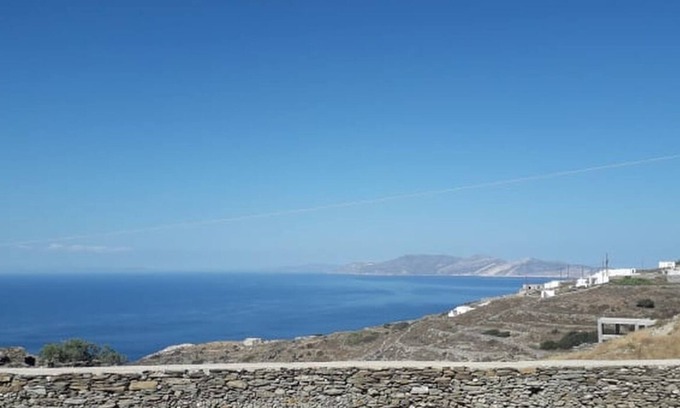 Ano Meria Apartamento | Superior Colorfull Studio with Aegean Sea View