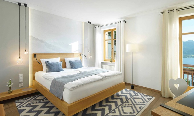 Tegernsee Casa | Superior Doppelzimmer Seeblick - Hotel DAS Tegernsee