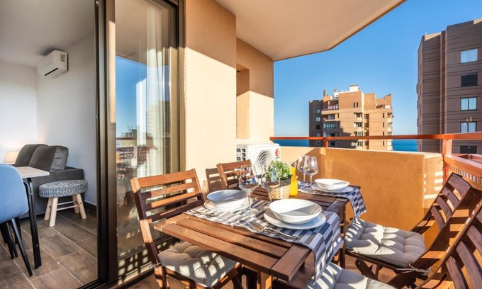 Centro de Fuengirola Apartamento | Sur Suites Palmeras 2