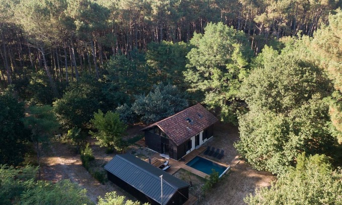 Vielle-Saint-Girons Casa | Surf shelter - House + annex - in the forest