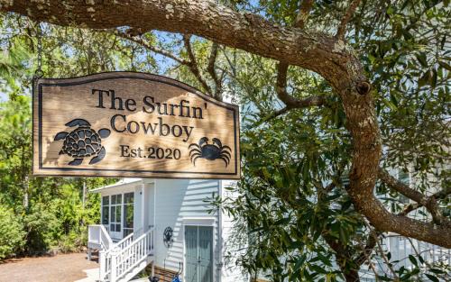 Cassine Village Casa | Surfing Cowboy by Oversee 30A