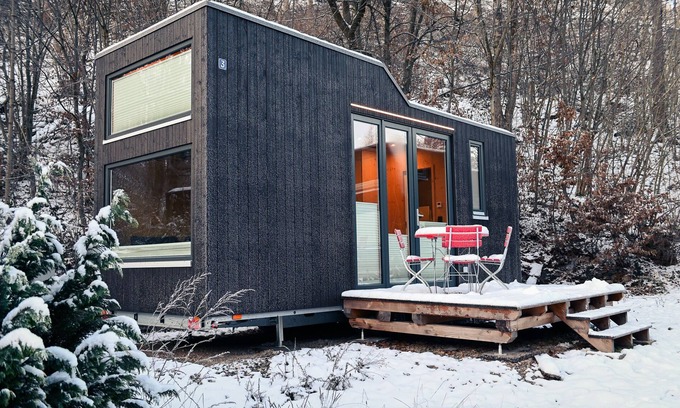 Osterode am Harz Casa | Sustainable & climate-neutral accommodation in the Green Tiny House Nature in the Harz Mountains