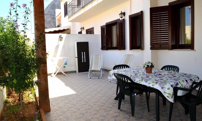 San Vito Lo Capo Apartamento | Sv001 Appartamento Agrusa con Giardino e bbq