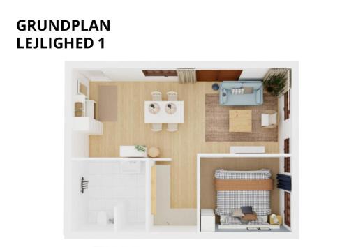 Frederikshavn Apartamento | Svalereden Strand Camping Apartments