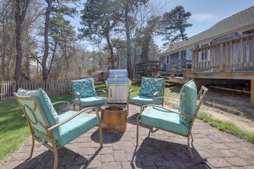 West Dennis Casa | Swan River Views, BBQ Ready West Dennis Home