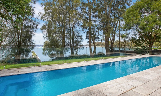 Mannering Park Casa | Swanky Suites - Waterfront Hemp House with Shared Pool and Private Jetty