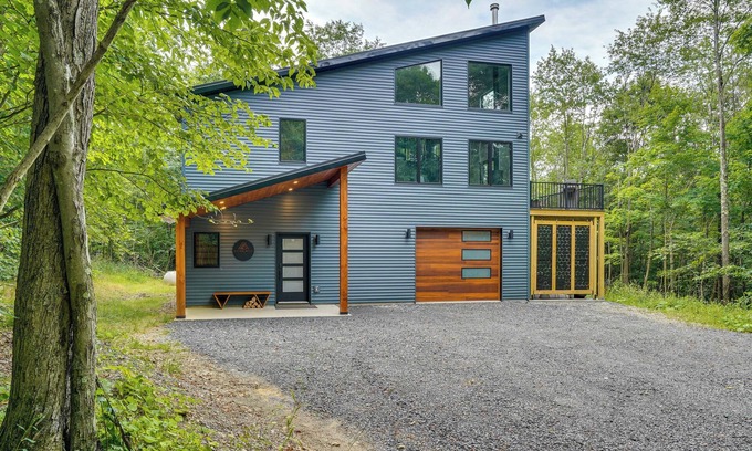 Swanton Casa | Swanton Retreat w/ Game Room, Hot Tub & Trails!