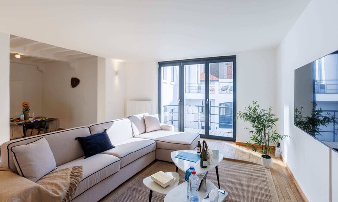 Quartier des Quais - Kaaienwijk Apartamento | Sweett | Chartreux II