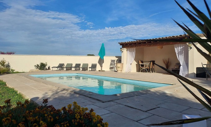 Saint-Genies-de-Malgoires Casa | Swimming pool villa rental