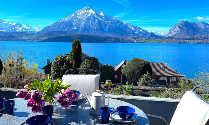 Goldiwil Apartamento | SwissHut Stunning Views Alps & Lake - Apart. Herzog 24