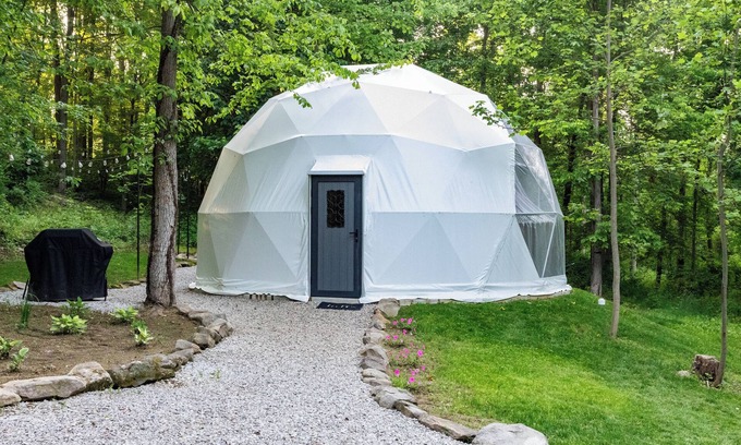 Millersburg Cabina | Sycamore Dome - Unique Glampsite w/Chicken Coop