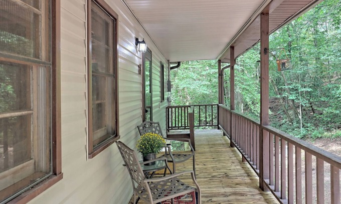 Rabun Gap Casa | Sylvan Lake Falls Retreat - Dog Friendly!