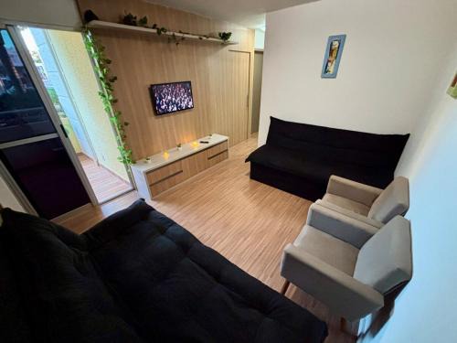 Sao Sebastiao Apartamento | Térreo, sem escadas, com WI-FI, a 15 minutos do centro