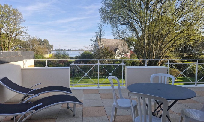 Arradon Apartamento | T 2 - Vista al mar - Arradon- Golfo de Morbihan - Pays de Vannes - Bretaña Sur