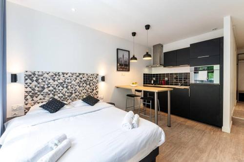 Quartier Capuche-Allies Apartamento | T1 bis - esprit New York - wifi fibre - lit double
