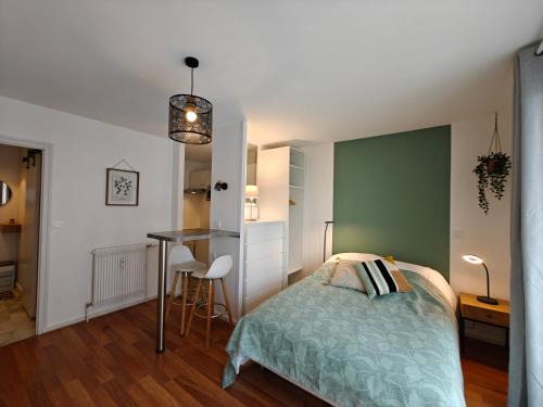 Quartier des Eaux-Claires Apartamento | T1 bis rénové Grenoble et parking