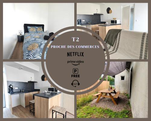Langon Apartamento | T2 à proximité des commerces - 1 à 4 pers -