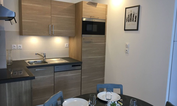 Rotheneuf-Le Pont Apartamento | T2 apartment near beaches, Saint Malo