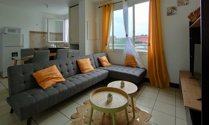 Sainte Marie Apartamento | T2 apartment - Sainte-Marie - 10 min from the airport