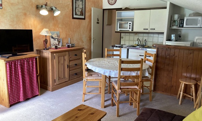 Laveissiere Apartamento | T2 avec une vue imprenable sur la station du Liora