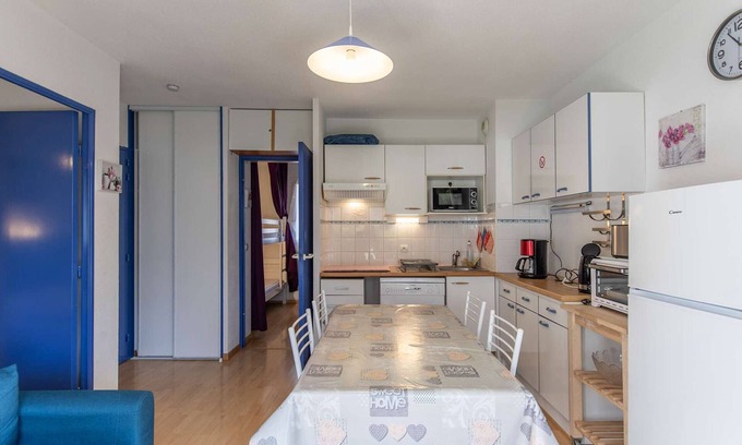 Luz-Saint-Sauveur Apartamento | T2 cabina, 5 pers, balcón, parking, cerca de servicios