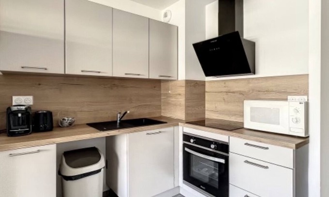 Folelli Apartamento | T2 Centre Folelli Avec Parking à 5min de la Plage