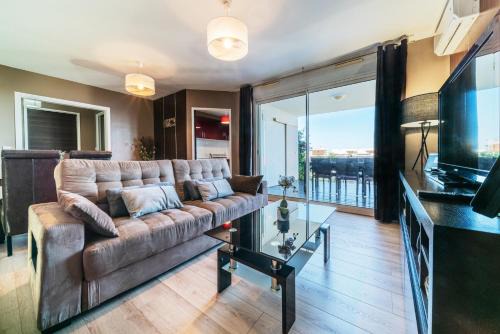 Carosse Apartamento | T2 classé 4 étoiles avec jardin, piscine, vue mer à Saint-Gilles-les-Bains