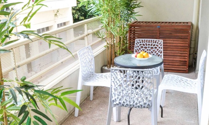 Saint-Martin Apartamento | T2 Comédie/Gare: air conditioning, terrace, parking, lift ★★★★★