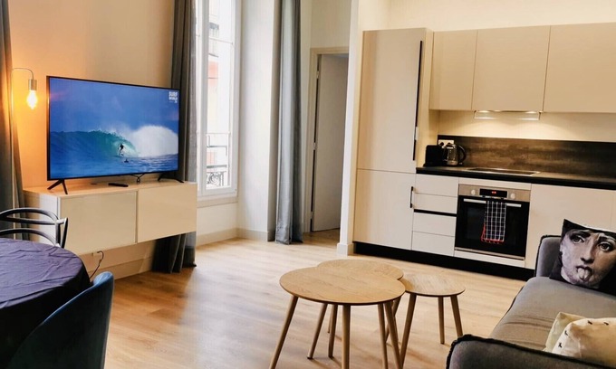 Cimiez Apartamento | T2*NEUF*50m2*ACROPOLIS***Climatisation*jardin*❤️