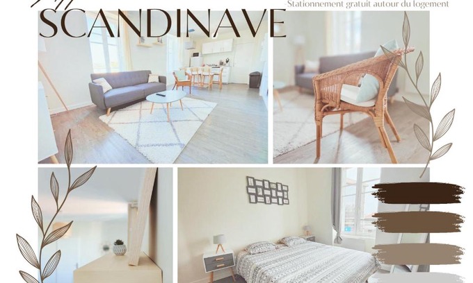 Riom Apartamento | T2 neuf Le SCANDINAVE