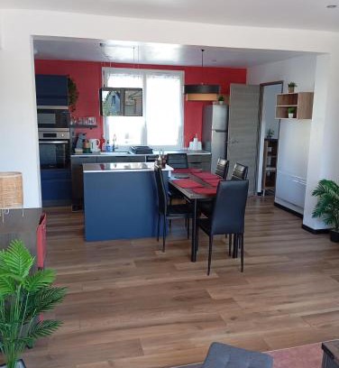 Aurillac Apartamento | T3, 2 chambres avec parking privé