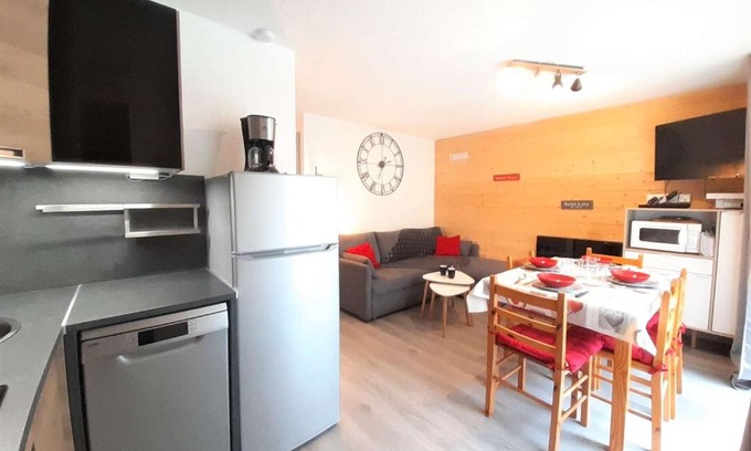 Vignec Apartamento | T3 6 pers à St-Lary-Soulan avec balcon, wifi et parking - FR-1-457-318