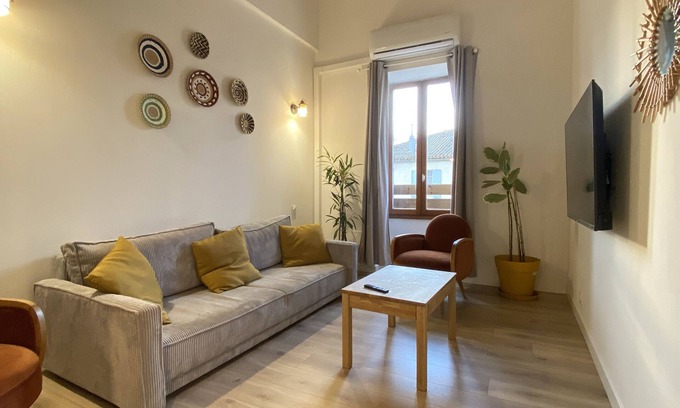 Homps Apartamento | T3 Bord Canal du Midi, Piscine