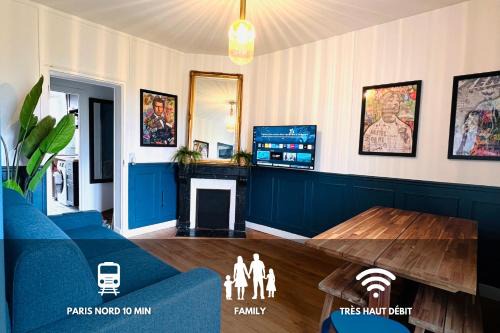 Enghien-les-Bains Apartamento | T3 Le Louvre d' Enghien 2 Rooms 3 Beds 10mn Paris