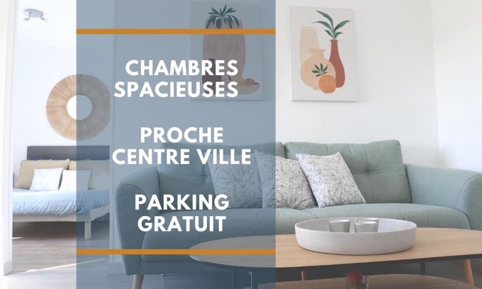 Montauban Apartamento | T3 Spacieux et Chaleureux - Montauban Centre