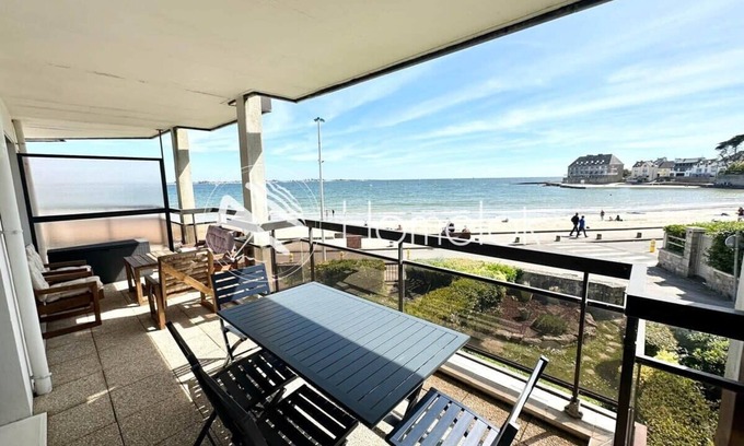 Larmor-Plage Apartamento | T3 Standing Vue Mer 180° Face Plage